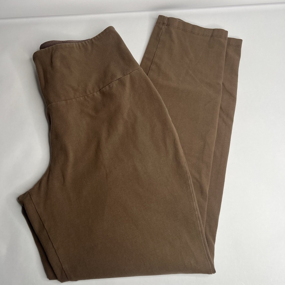 Women with‎ Control Renee Greenstein Women's Pants M #110689 Yoga Pull On Brown